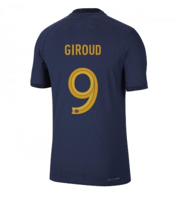 Frankrike Olivier Giroud #9 Hjemmedrakt VM 2022 Kortermet
